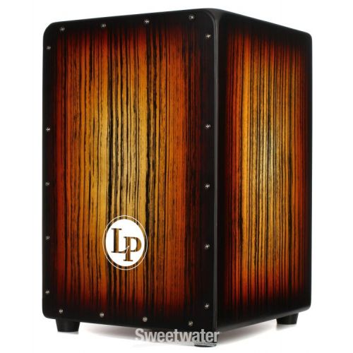  Latin Percussion LP Aspire Accents Cajon - Sunburst Streak Finish