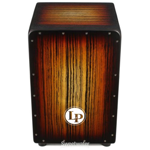  Latin Percussion LP Aspire Accents Cajon - Sunburst Streak Finish