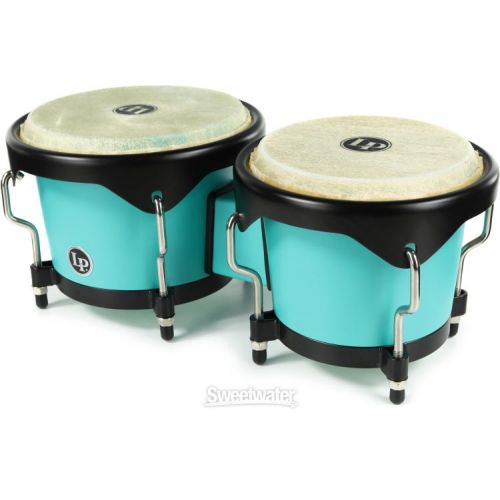  Latin Percussion Discovery Bongo Set - Sea Foam