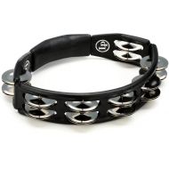 Latin Percussion Cyclops Handheld Tambourine - Black with Steel Jingles