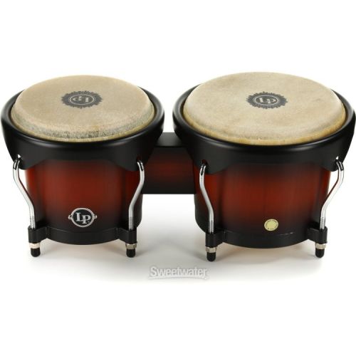  Latin Percussion City Wood Bongos - Vintage Sunburst