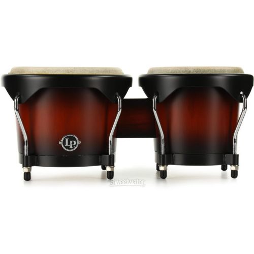  Latin Percussion City Wood Bongos - Vintage Sunburst