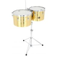 Latin Percussion Prestige 15-inch and 16-inch Thunder Timbs - Brass