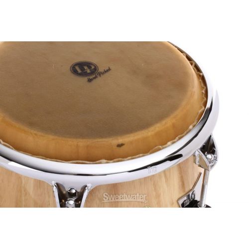  Latin Percussion Classic Top-tuning Conga with Chrome Hardware - 11.75 inch Natural