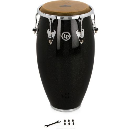  Latin Percussion Matador Wood Tumba - 12.5 inch Black Nebula - Sweetwater Exclusive Demo