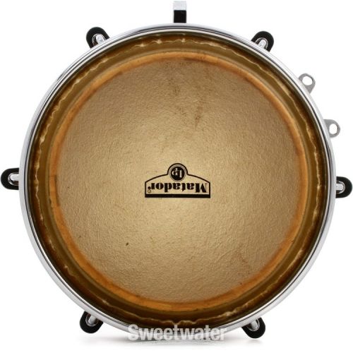  Latin Percussion Matador Wood Tumba - 12.5 inch Black Nebula - Sweetwater Exclusive Demo