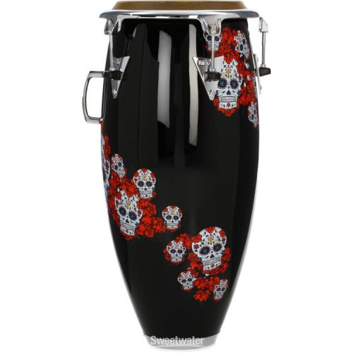  Latin Percussion Karl Perazzo Signature Quinto - 11 inch Sugar Skull