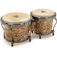 Latin Percussion Aspire Bongos - Havana Cafe with Brushed Nickel Hardware