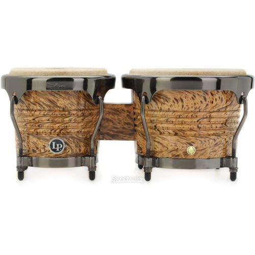  Latin Percussion Aspire Bongos - Havana Cafe with Brushed Nickel Hardware