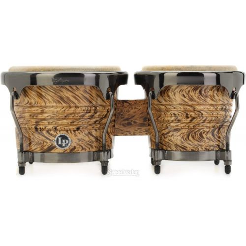  Latin Percussion Aspire Bongos - Havana Cafe with Brushed Nickel Hardware