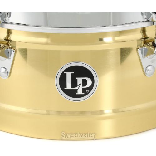  Latin Percussion Brass Timbale - 6.5 inches x 14 inches