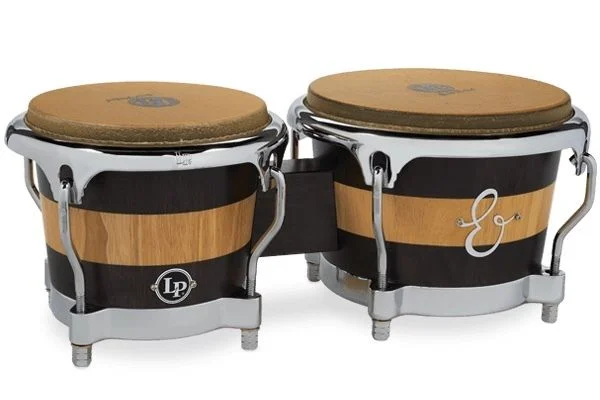  Latin Percussion E-Class Bongo Set - with Chrome Hardware