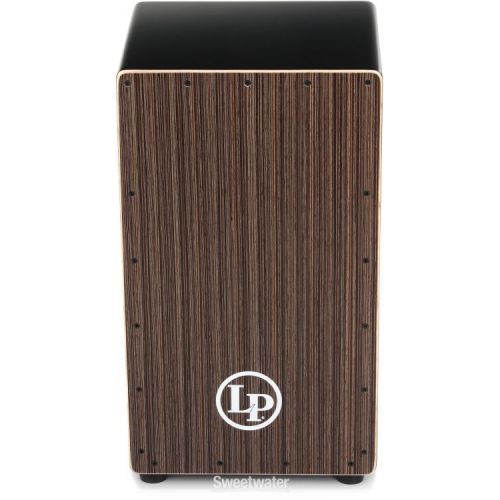  Latin Percussion LP1428NYSW City Exotic Cajon with Walnut Craftwood Soundboard