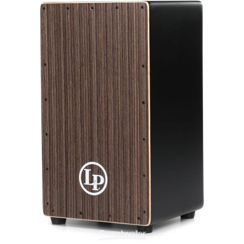  Latin Percussion LP1428NYSW City Exotic Cajon with Walnut Craftwood Soundboard