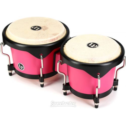  Latin Percussion Discovery Bongo Set - Rose