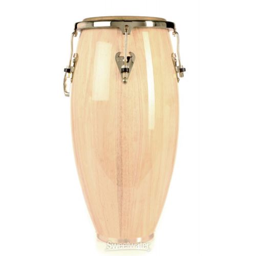  Latin Percussion Matador Wood Quinto with Gold Hardware - 11 inch Natural