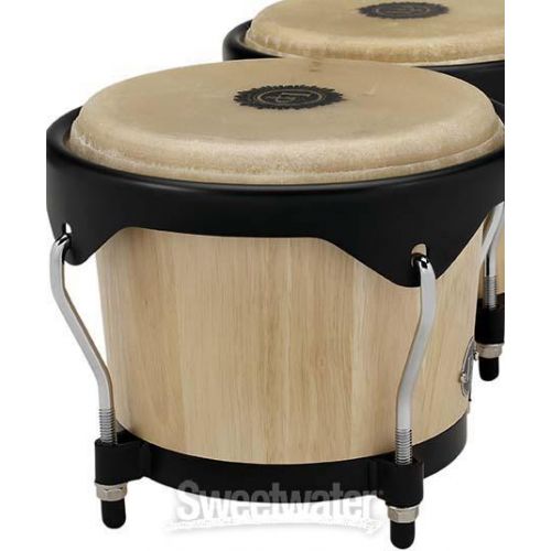  Latin Percussion City Wood Bongos - Natural