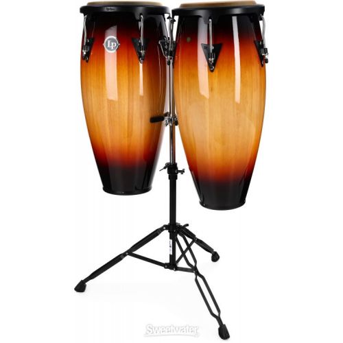  Latin Percussion Aspire Wood Conga Set - 10/11 inch Vintage Sunburst