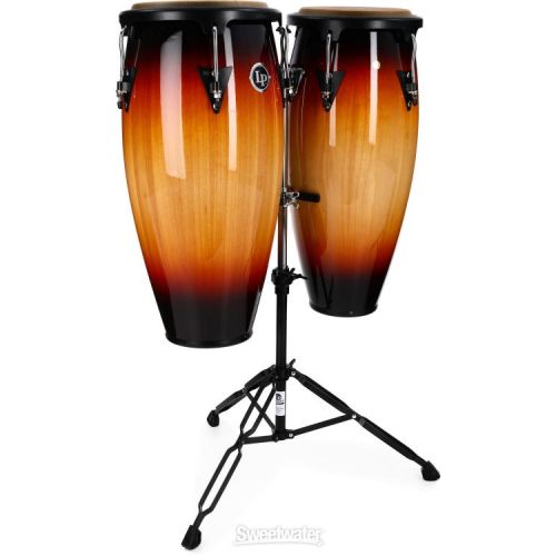  Latin Percussion Aspire Wood Conga Set - 10/11 inch Vintage Sunburst