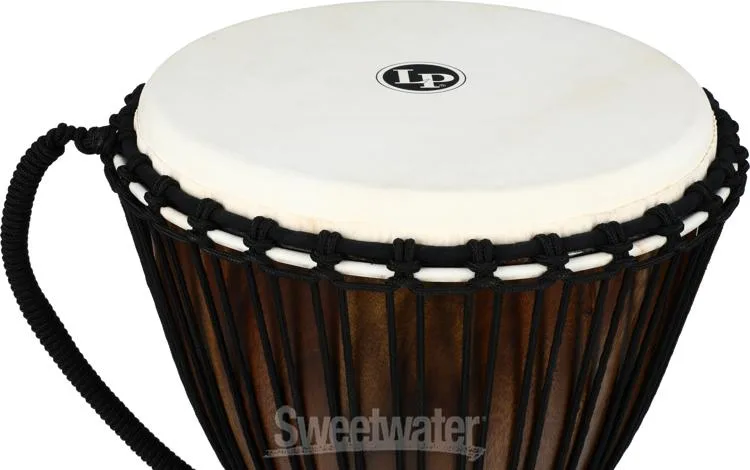  Latin Percussion Rope Tuned Djembe - 12.5