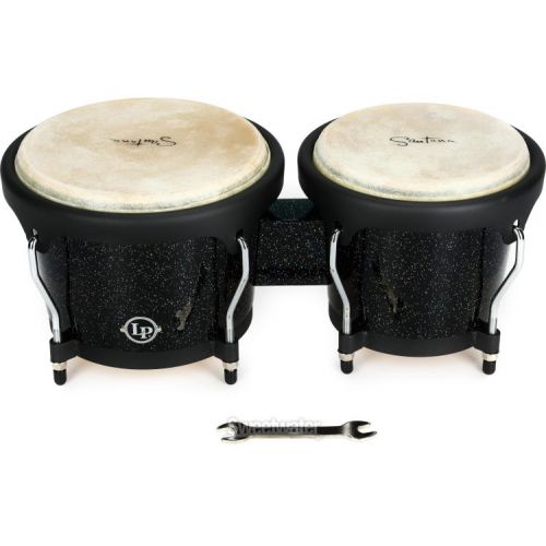  Latin Percussion LPA601 Aspire Santana Bongo Set - Black Magic