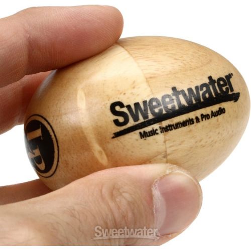  Latin Percussion Sweetwater Egg Shaker - Wood