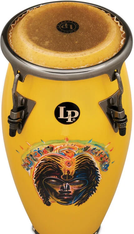  Latin Percussion Santana Mini Conga - 4.5-inch, Africa Speaks