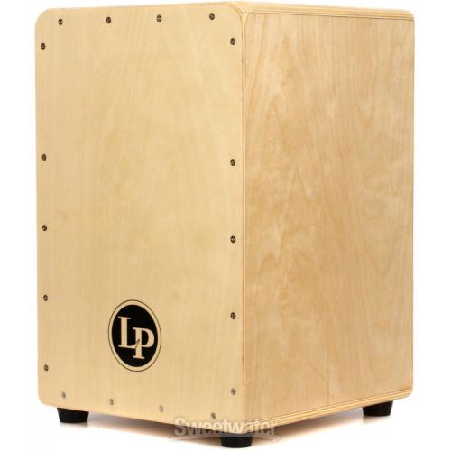  Latin Percussion Aspire Wire Cajon - Natural Finish