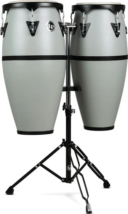  Latin Percussion Discovery Conga Set - Slate Grey