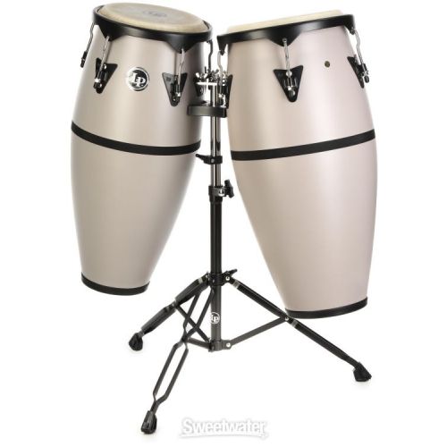  Latin Percussion Discovery Conga Set - Slate Grey