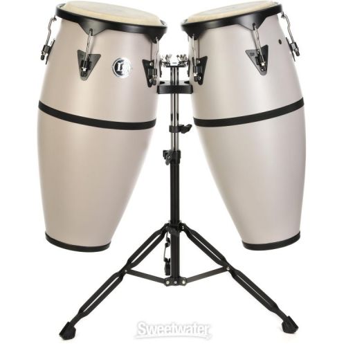  Latin Percussion Discovery Conga Set - Slate Grey