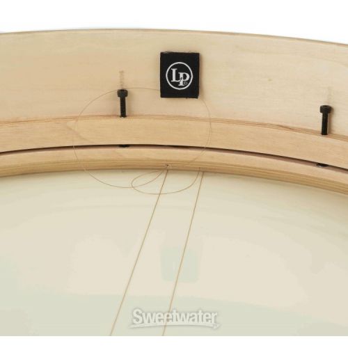  Latin Percussion Tunable Bendir - 4-inch x 20-inch, Black Fade