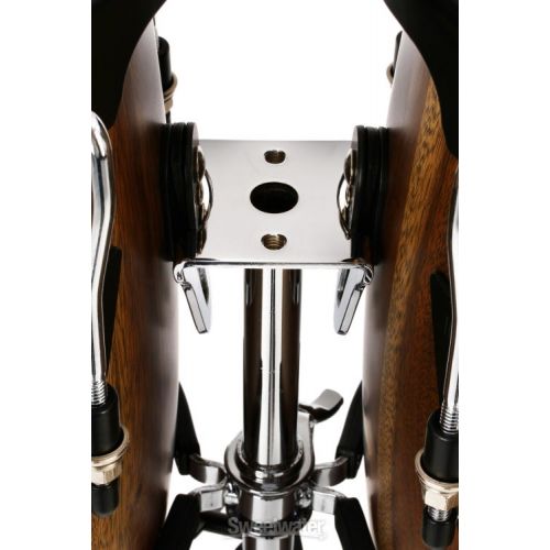  Latin Percussion Aspire Wood Conga Set - 10/11 inch Siam Walnut