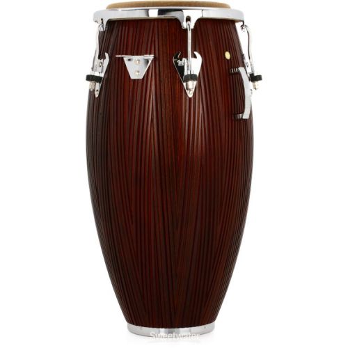  Latin Percussion Matador Wood Quinto - 11 inch Red Carved Mango - Sweetwater Exclusive