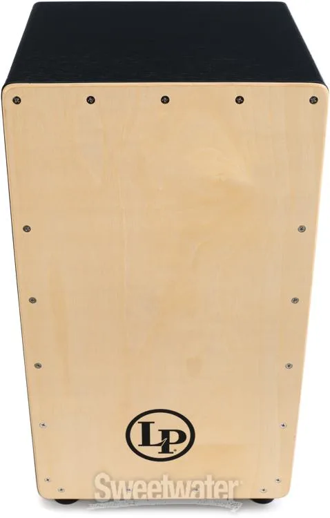  Latin Percussion Black Box Natural Wire Cajon