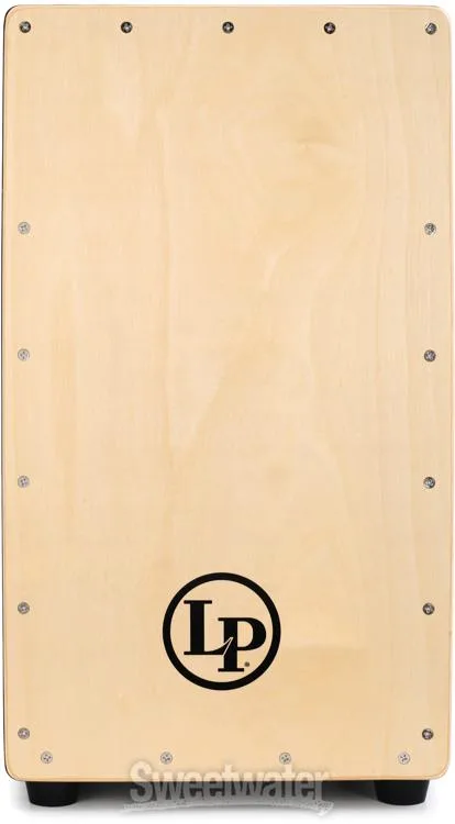  Latin Percussion Black Box Natural Wire Cajon