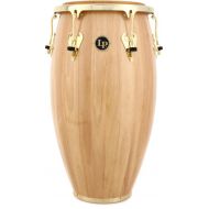 Latin Percussion Matador Wood Tumba with Gold Hardware - 12.5 inch Natural