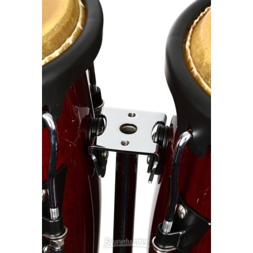  Latin Percussion Aspire Wood Conga Set - 10/11 inch Dark Wood