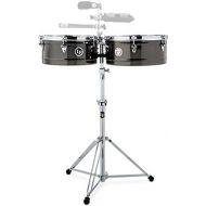 [아마존베스트]Latin Percussion Karl Perazzo LP1415-KP Timbales Black Nickel, 14 and 15