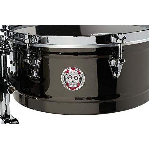  [아마존베스트]Latin Percussion Karl Perazzo LP1415-KP Timbales Black Nickel, 14 and 15