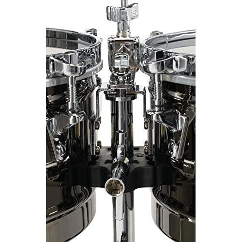  [아마존베스트]Latin Percussion Karl Perazzo LP1415-KP Timbales Black Nickel, 14 and 15