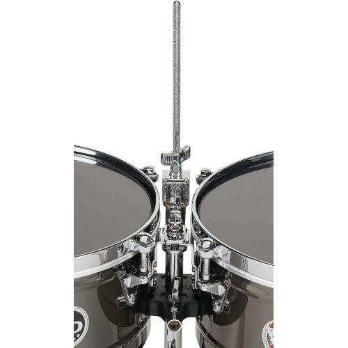  [아마존베스트]Latin Percussion Karl Perazzo LP1415-KP Timbales Black Nickel, 14 and 15