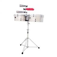 Latin Percussion LP Prestige Series Stainless Steel Timbales (14 inch15 inch)