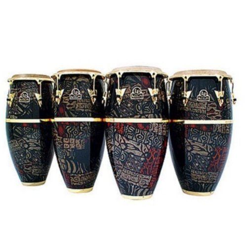  Latin Percussion LP567ZF-TRG Accents Tribal Series 12-12-Inch Fiberglass Tumba