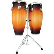 Latin Percussion LP Aspire 10 & 11 inch Conga Set with Stand Vintage Sunburst LPA646-VSB