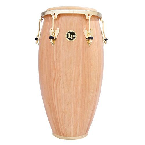  Latin Percussion LP Matador 11-34 Wood Conga - NaturalGold Tone