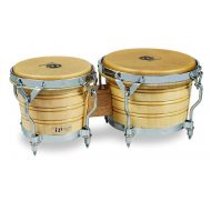 Latin Percussion LP201A-3 Bongo Drum, NaturalChrome