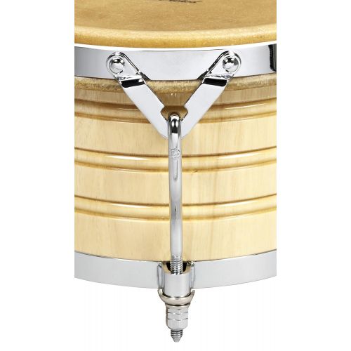  Latin Percussion LP201A-3 Bongo Drum, NaturalChrome