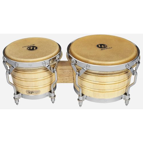  Latin Percussion LP201A-3 Bongo Drum, NaturalChrome