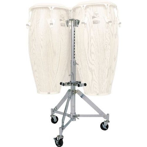  Latin Percussion LP291 LP Triple Conga Stand, Chrome